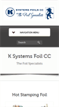 Mobile Screenshot of k-systems.co.za